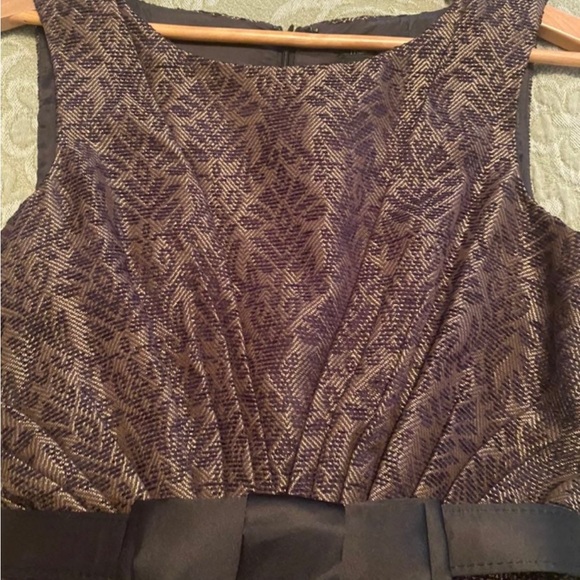 Bronze/gold cocktail dress - Picture 3 of 4